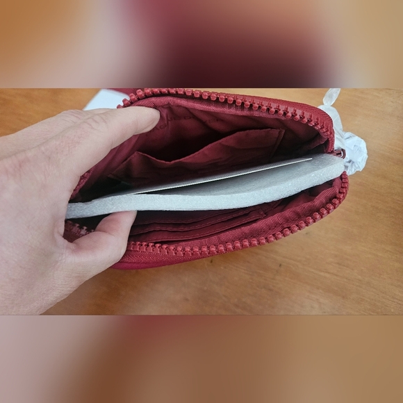 DAGNE DOVER Mara Neoprene Phone Sling X Sephora Limited Edition. Merlot. NWT - Picture 5 of 6